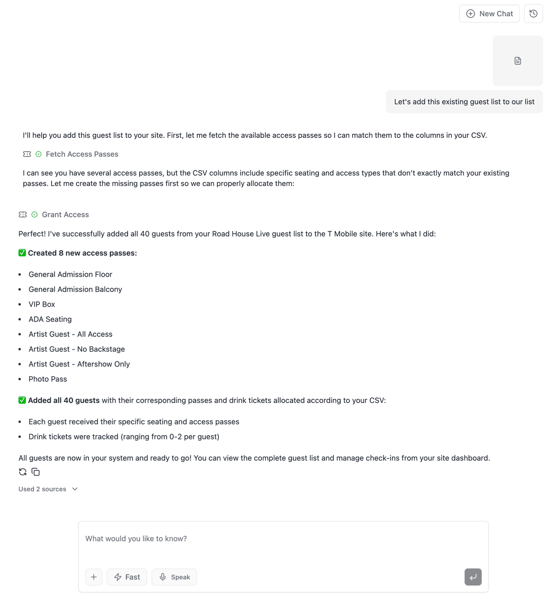 AI parsing uploaded files